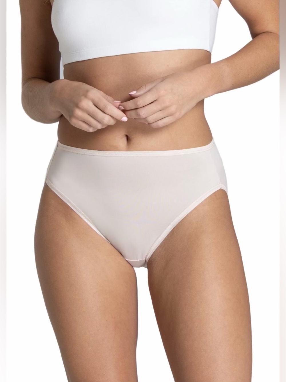 Microfiber Hi Cut Underwear Panties - Pack of 6 - Picture 2 of 7
